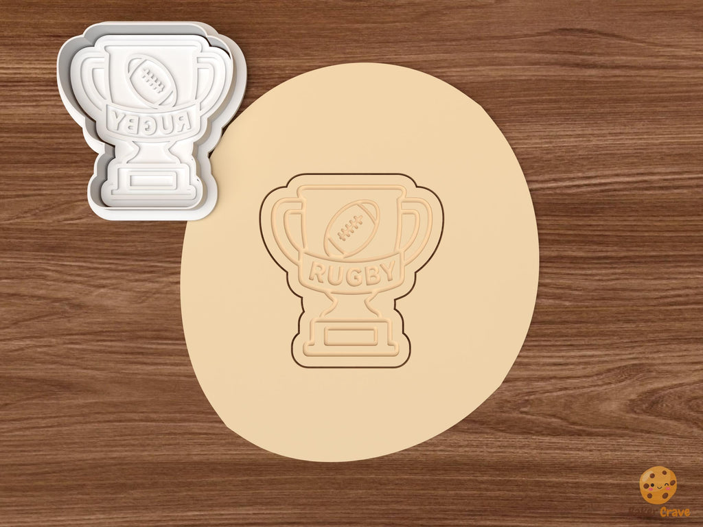 Rugby Cookie Cutter Set STL File