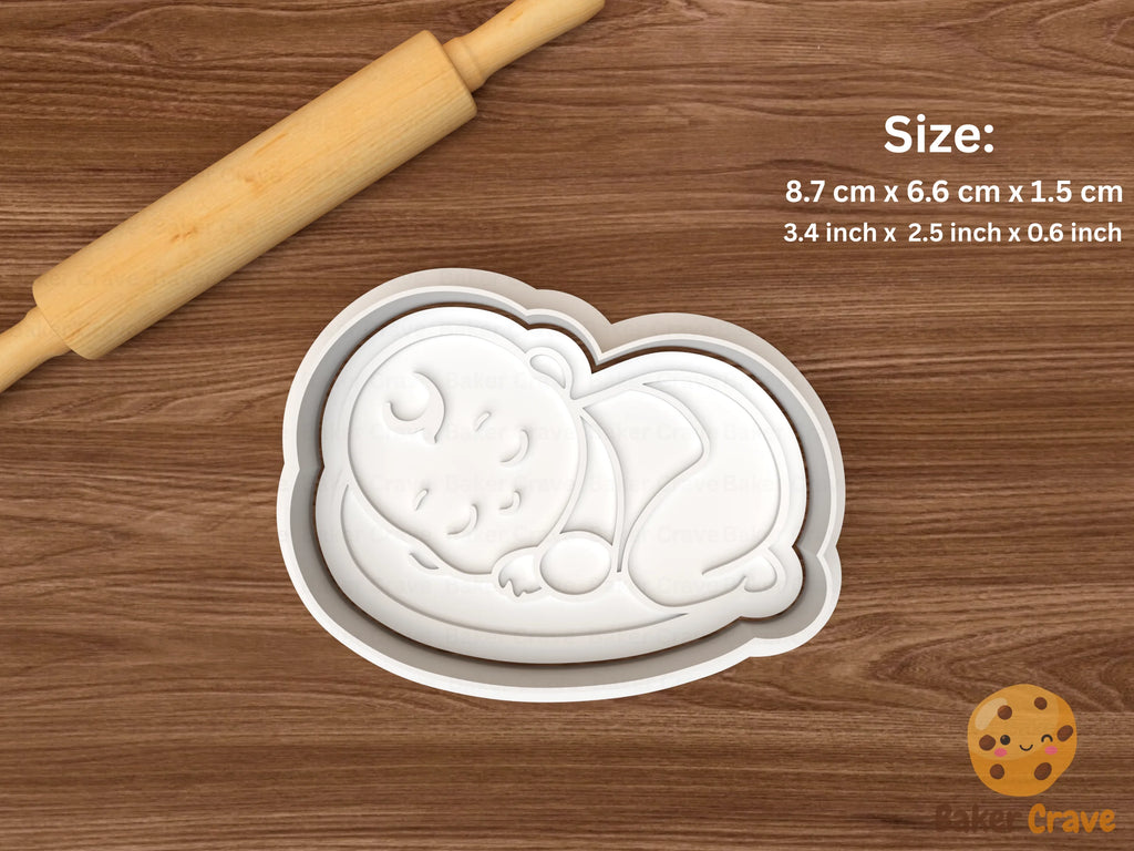 Baby Cookie Cutter Set STL File - baby2