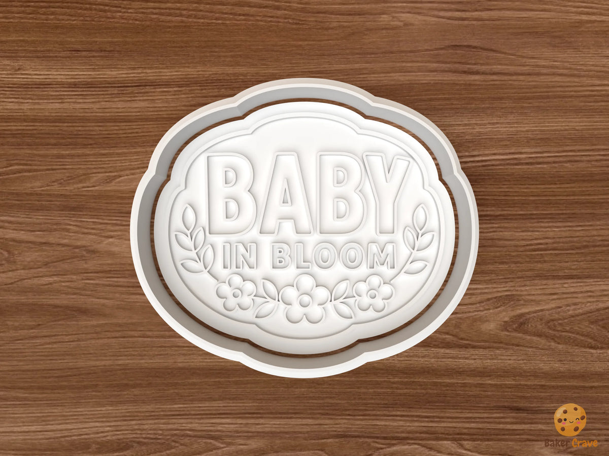 Baby In Bloom Cookie Cutter - 01 main photo