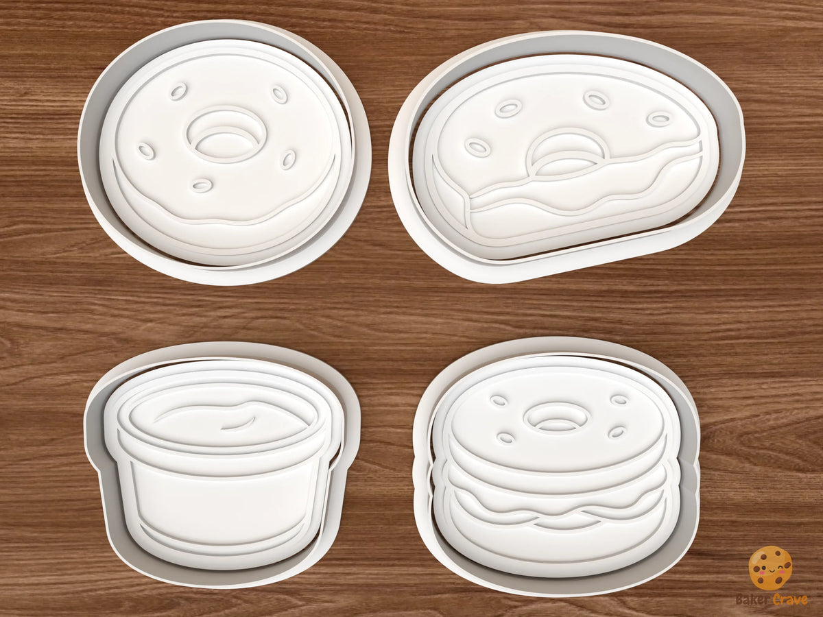 Bagel Brunch Cookie Cutter Set - 01 set main