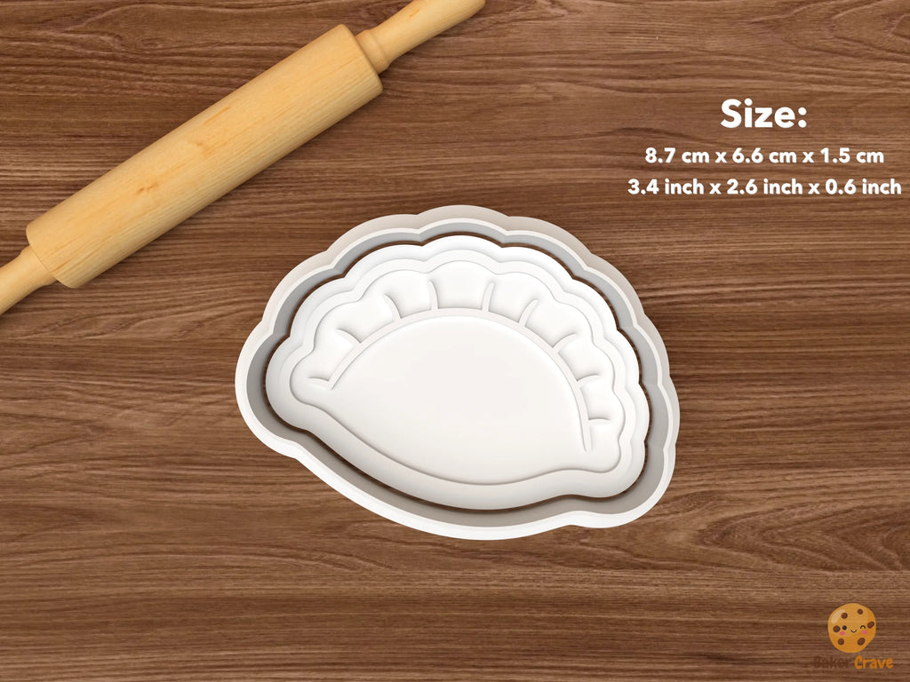 Baking Essentials Cookie Cutter Set STL File - single empanada
