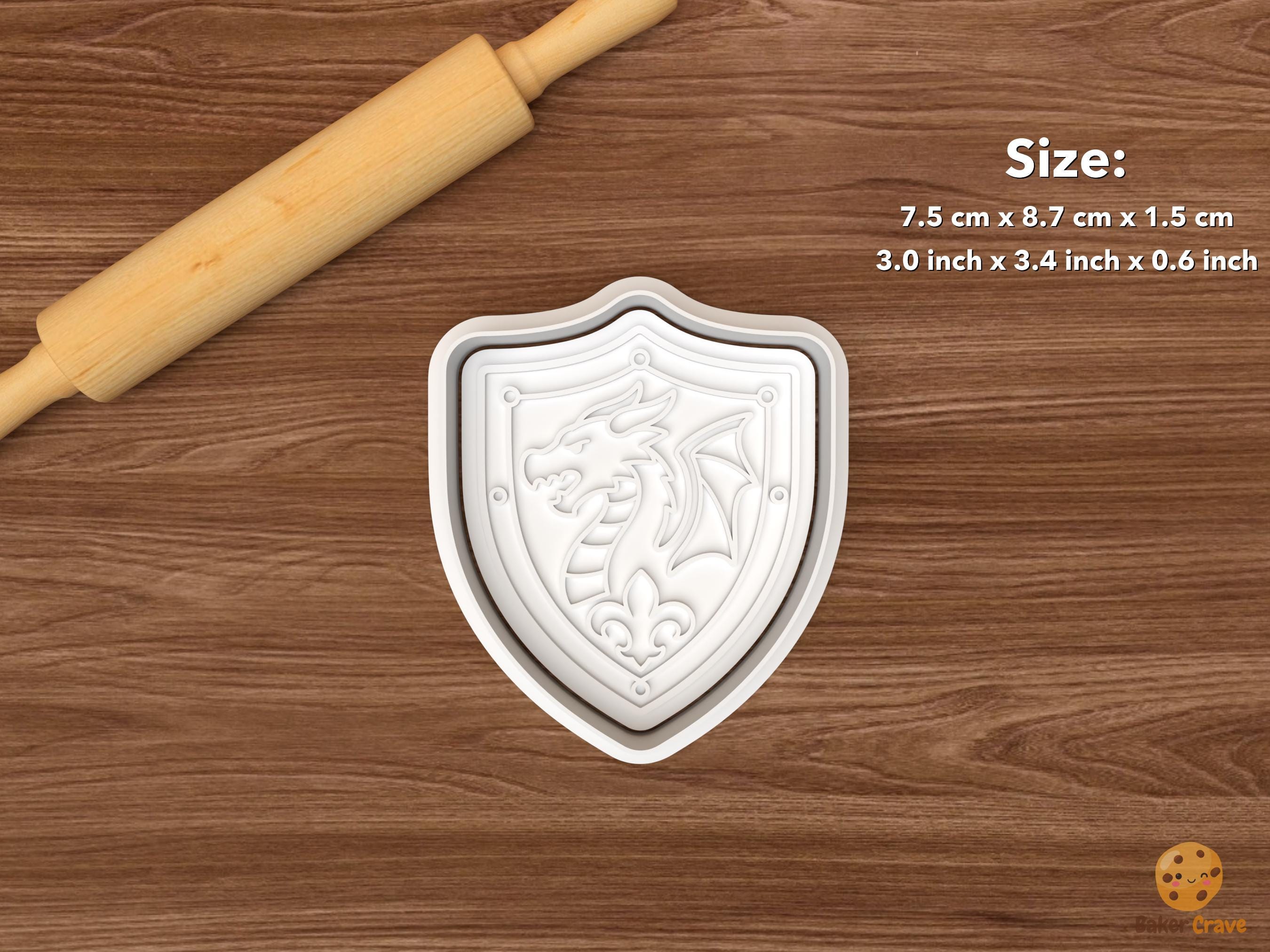 Dragon Fantasy Cookie Cutter Set STL File