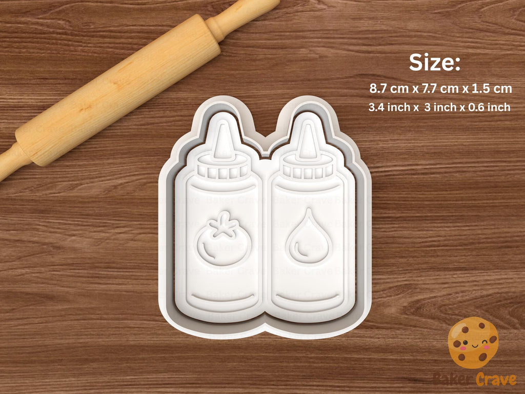 Hot Dog Cookie Cutter Set STL File
