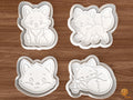 Fox Cookie Cutter Set STL File