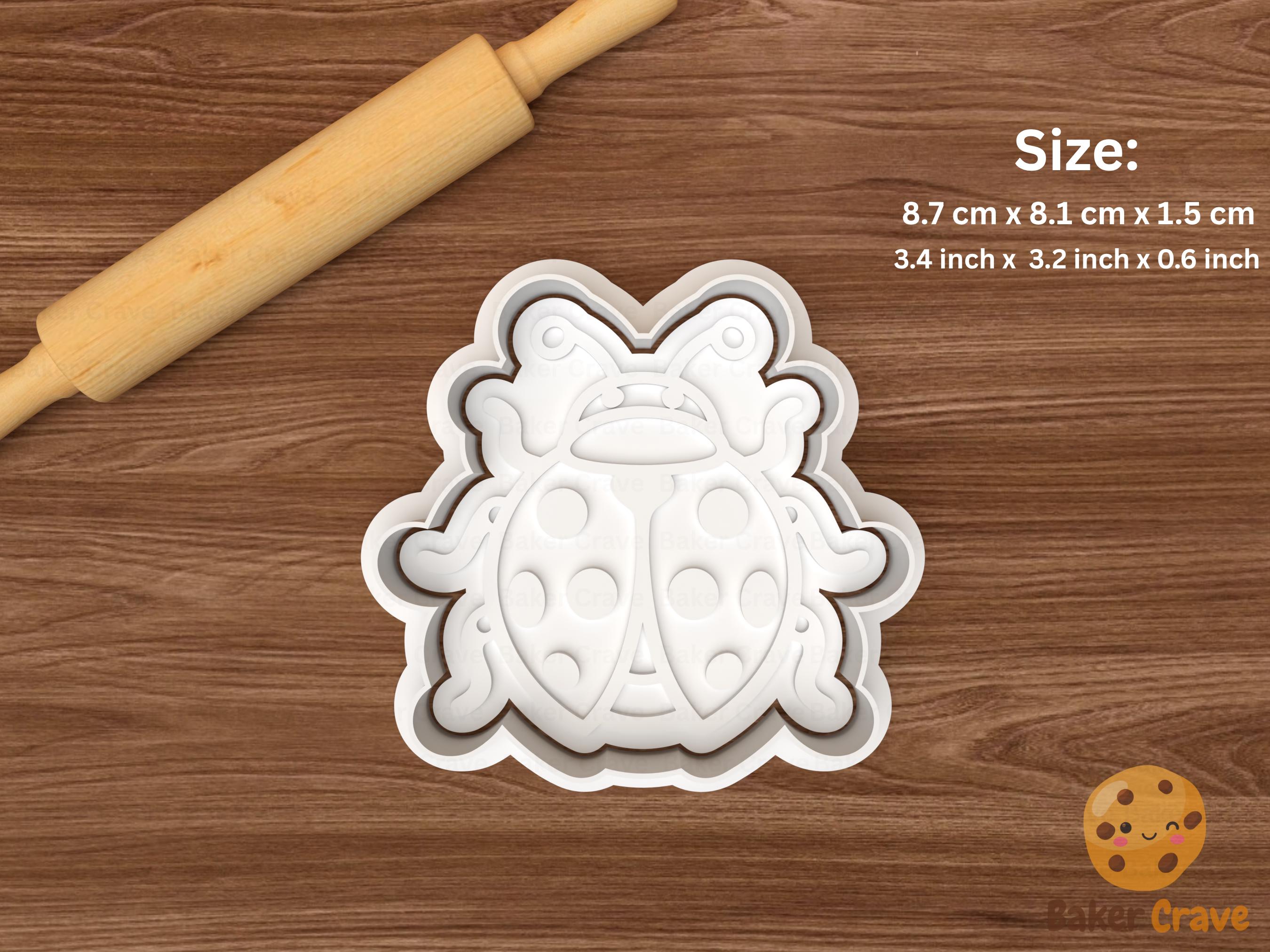Ladybug Cookie Cutter Set STL File