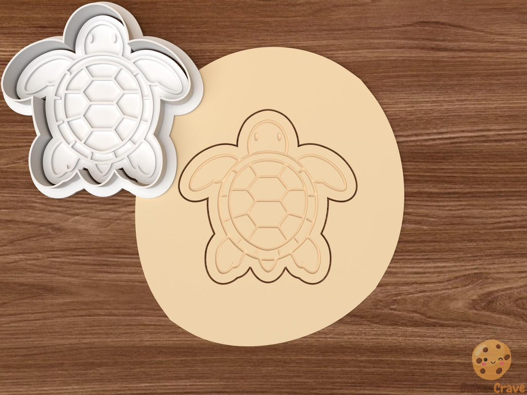 Sea Turtle Cookie Cutter Set STL File