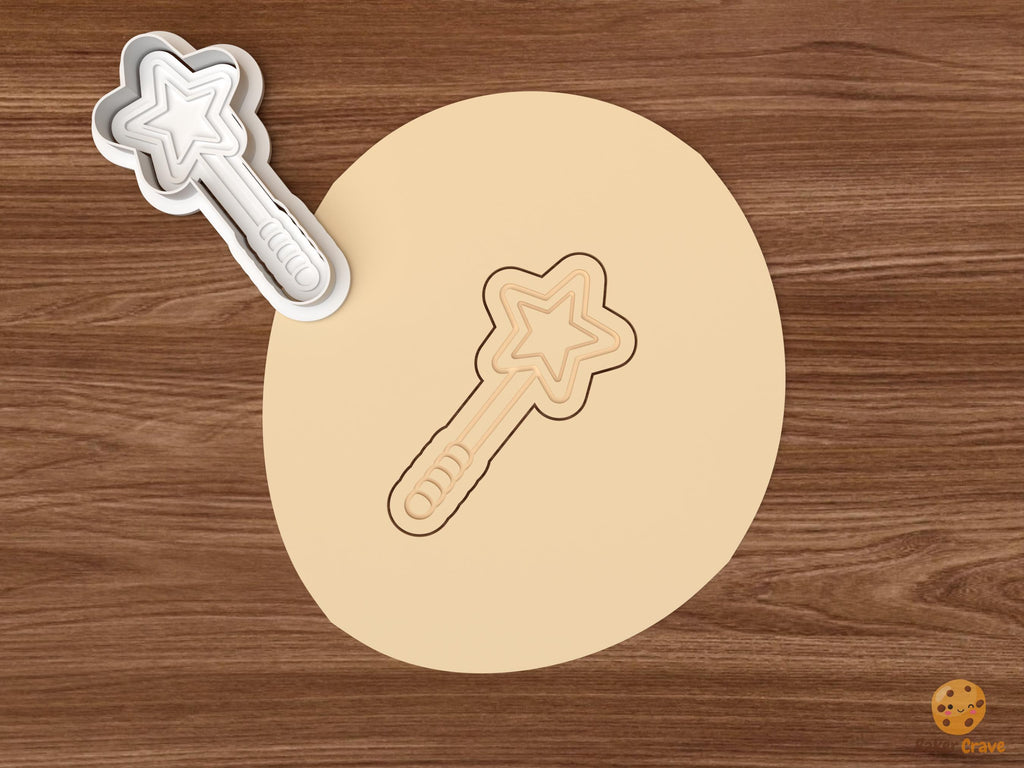 Magic Wizard Cookie Cutter Set STL File