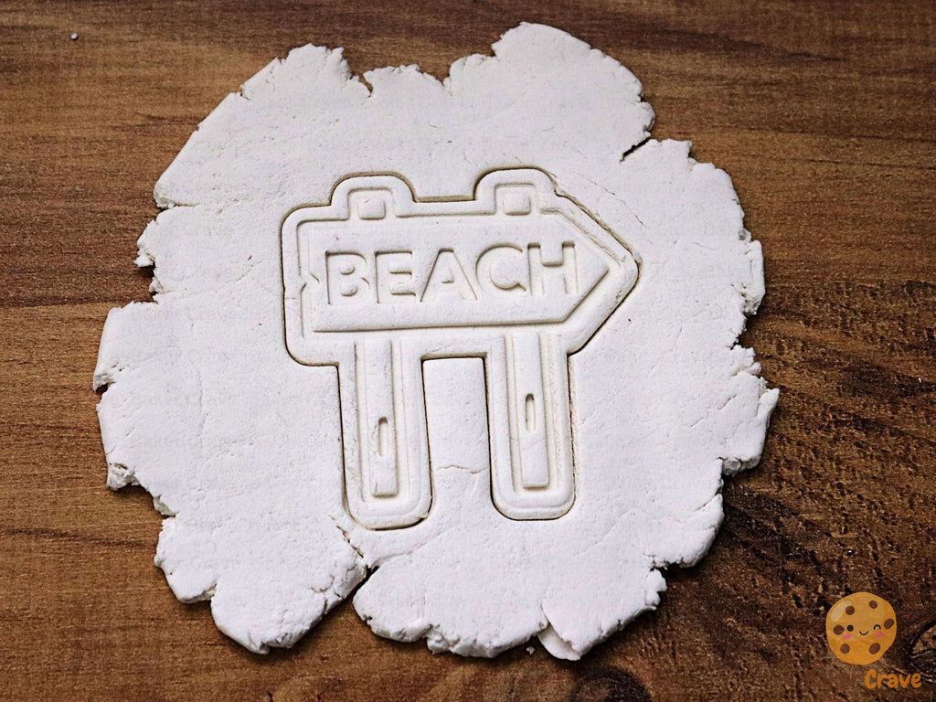 Beach 2 Cookie Cutter Set STL File - bea2