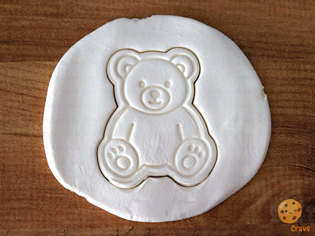 Bear Cookie Cutter Set STL File - bear4 kopyası