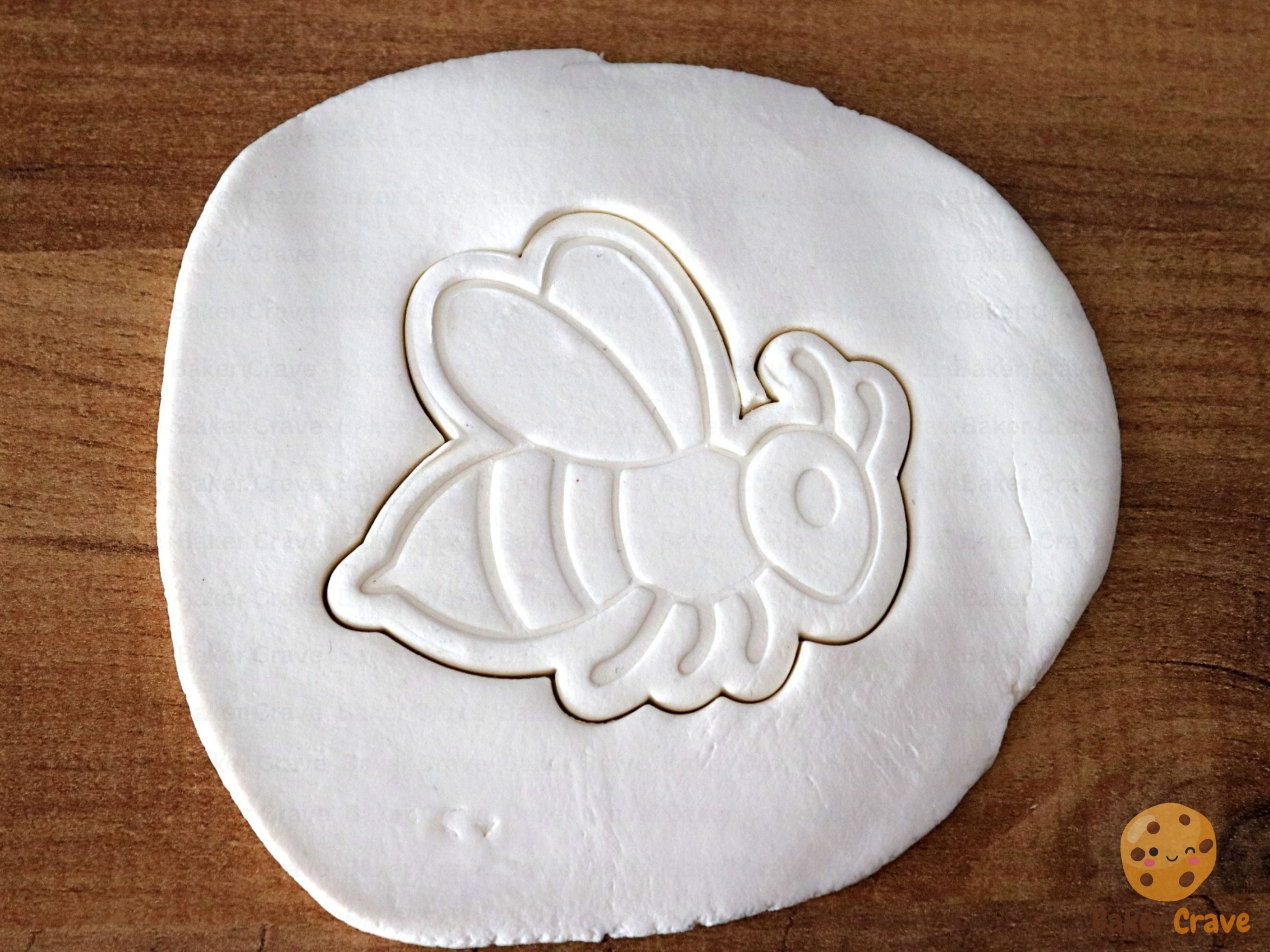 Bee Cookie Cutter Set STL File - bee3