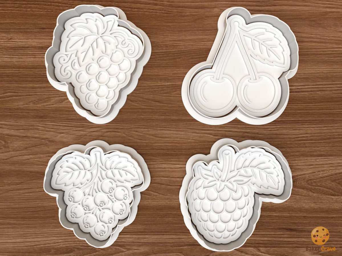 Berry Fruits Cookie Cutter Set - 01 set main