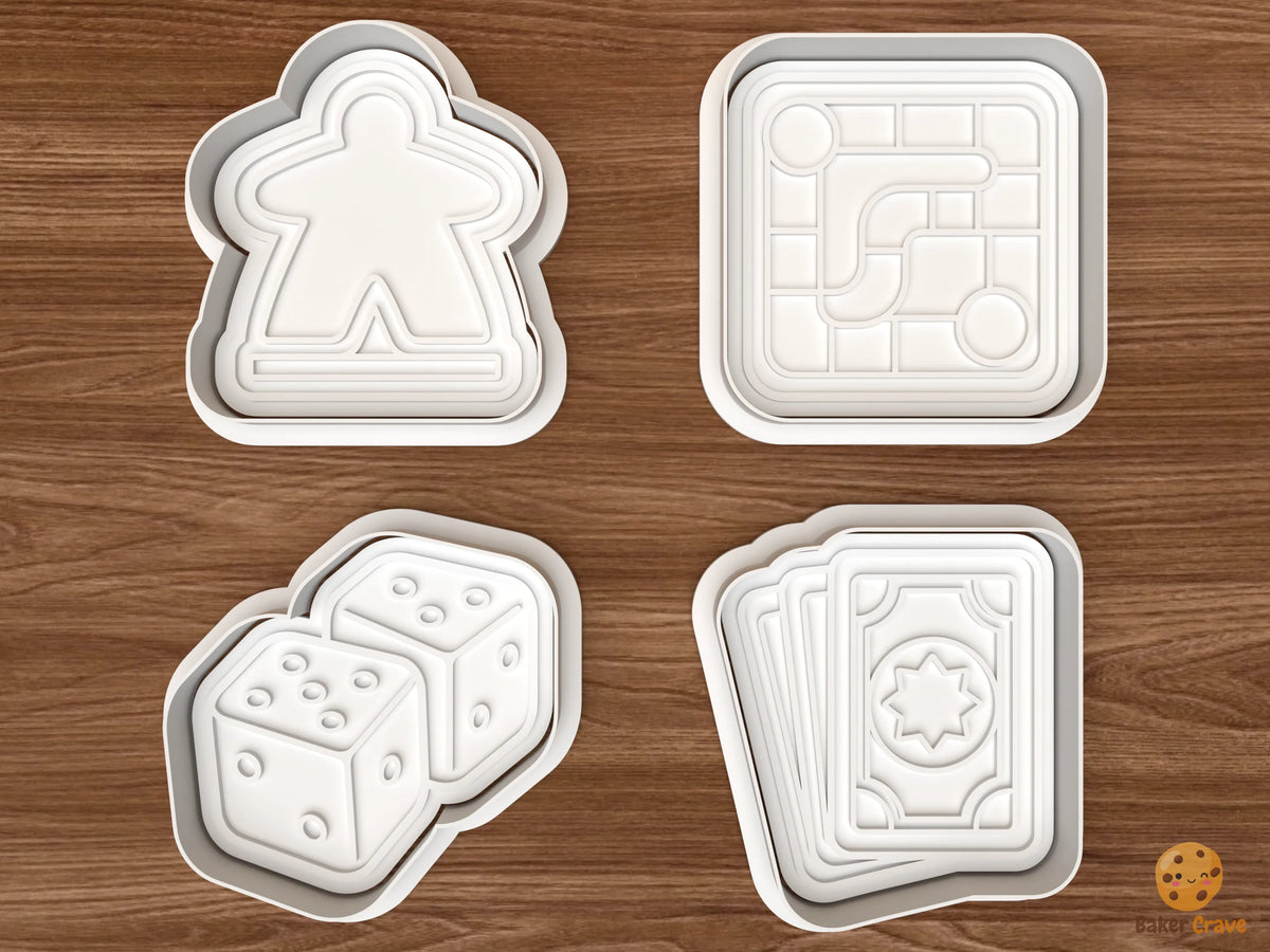 Board Game Night Cookie Cutter Set - 01 set main
