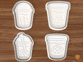 Boba Tea Cookie Cutter Set STL File - 01 set main