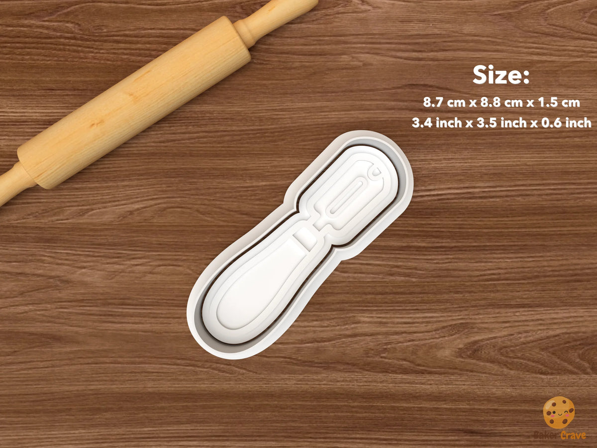 Bread Baking Cookie Cutter Set STL File - single bakers lame