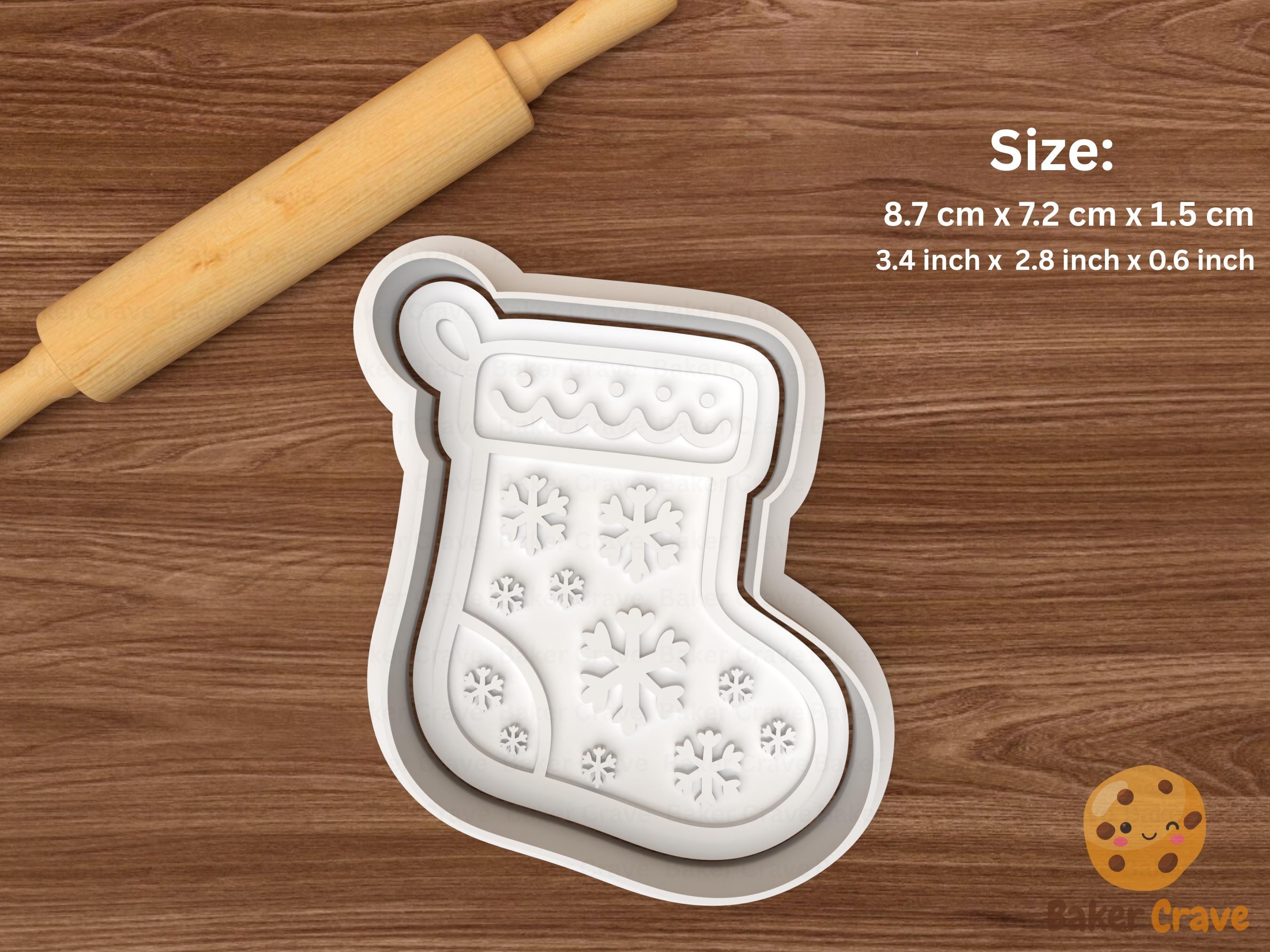 Christmas Stockings Cookie Cutter Set STL File