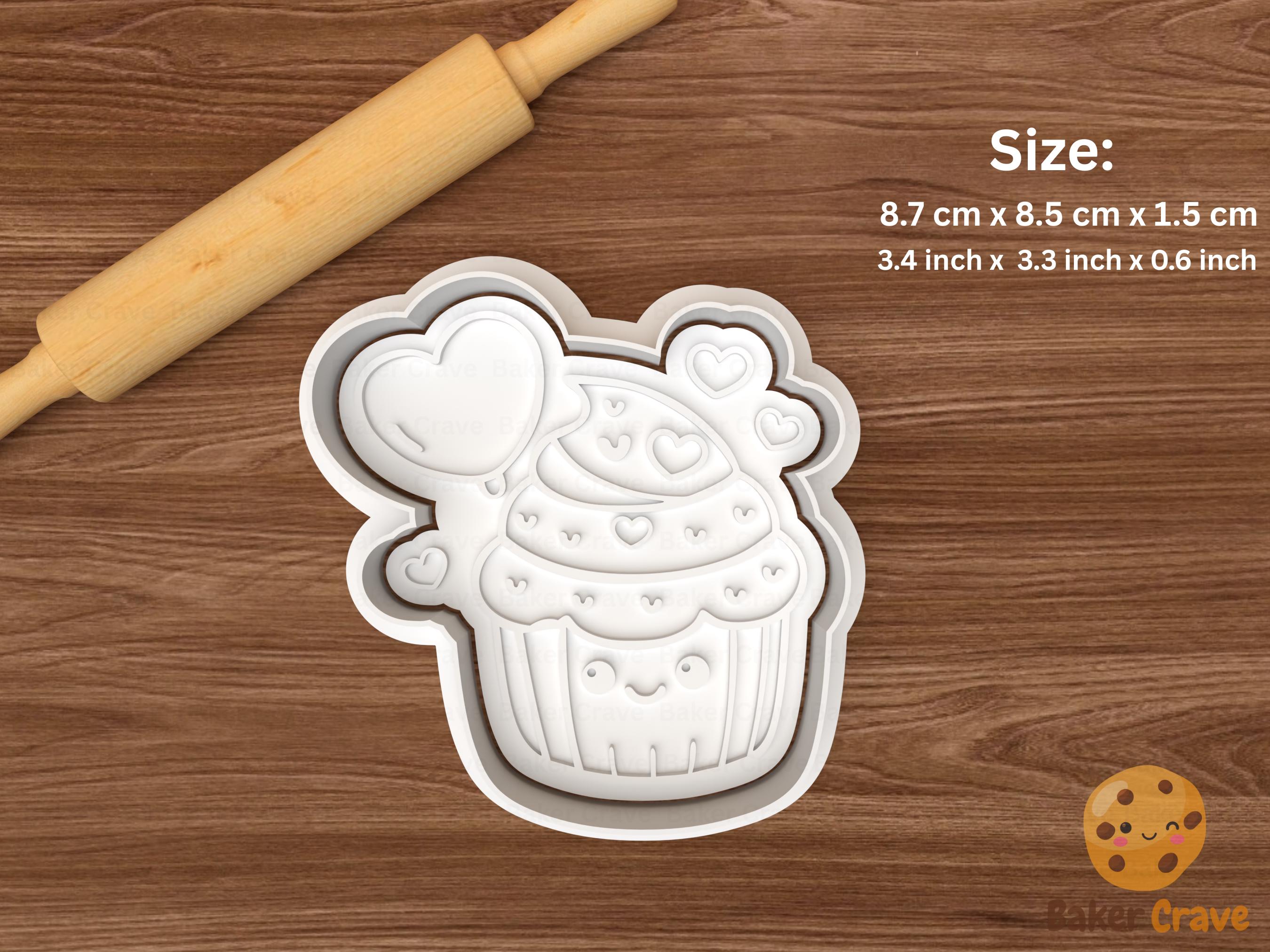 Cute Valentine Characters Cookie Cutter Set STL File