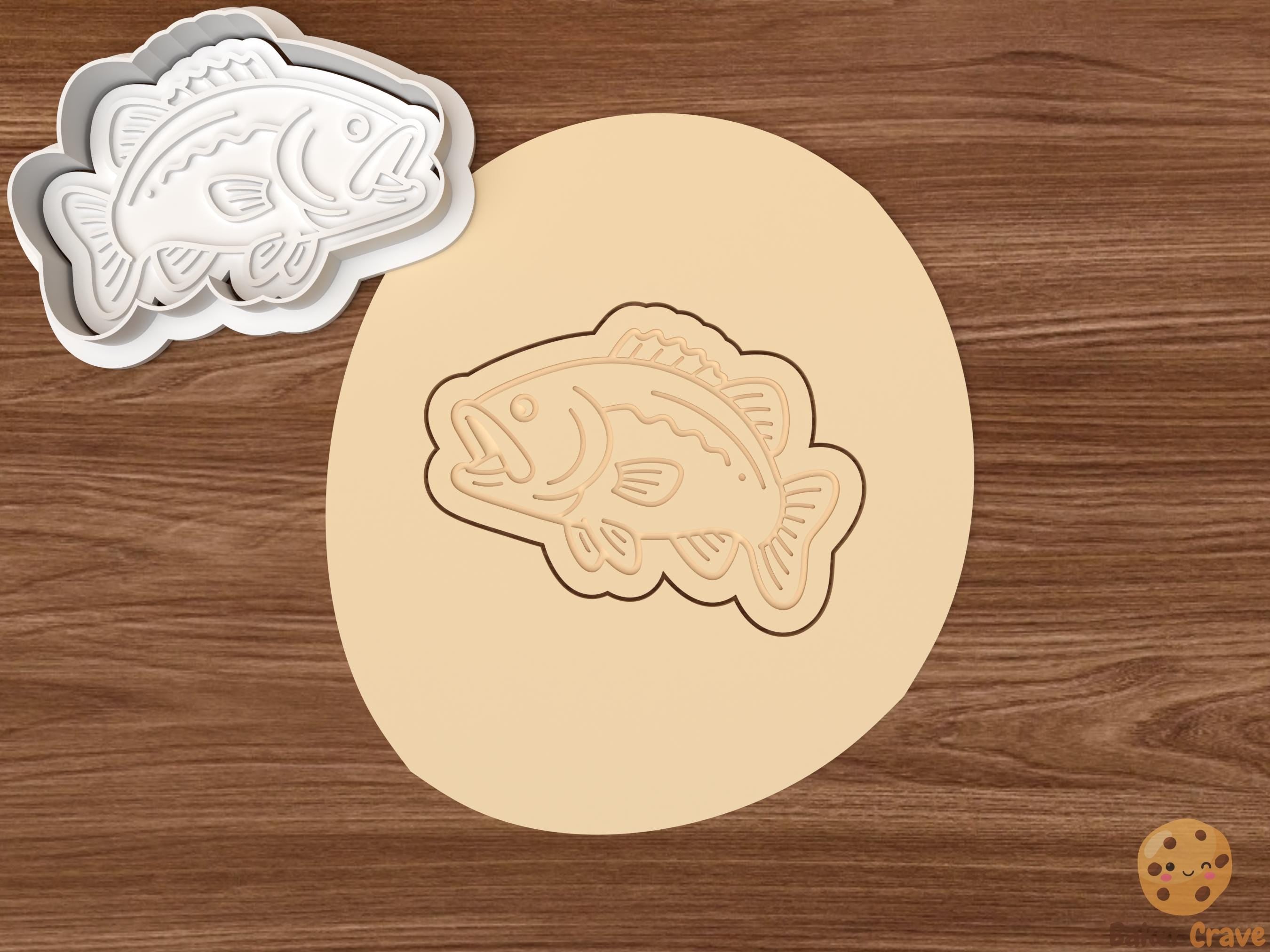 Fishing Dad Cookie Cutter Set STL File