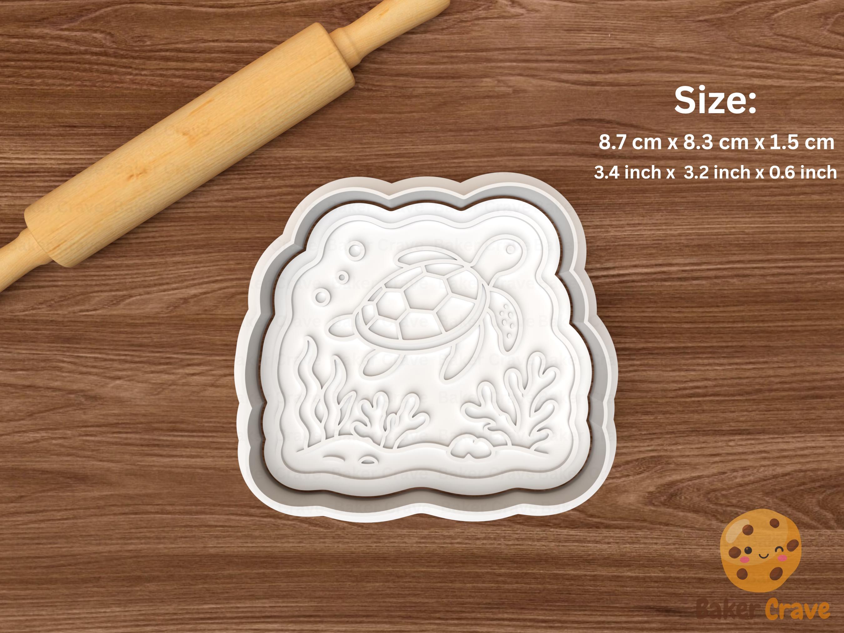 Ocean Life Cookie Cutter Set STL File