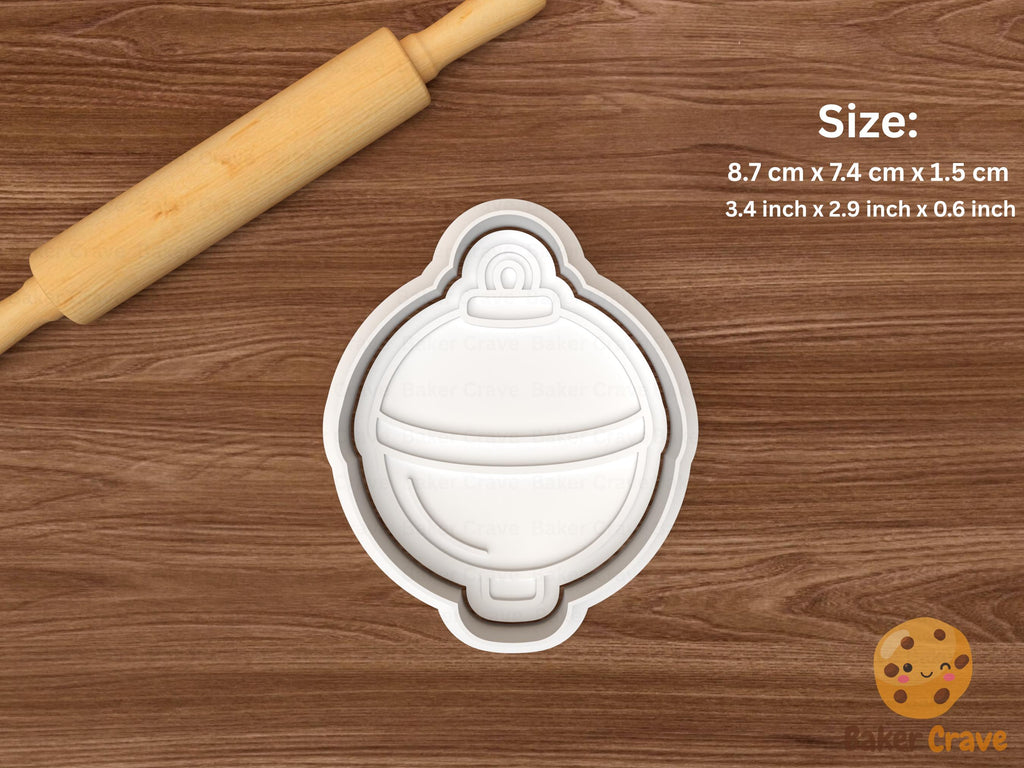 Fishing Dad Cookie Cutter Set STL File