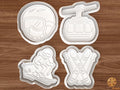 Ski Cookie Cutter Set STL File