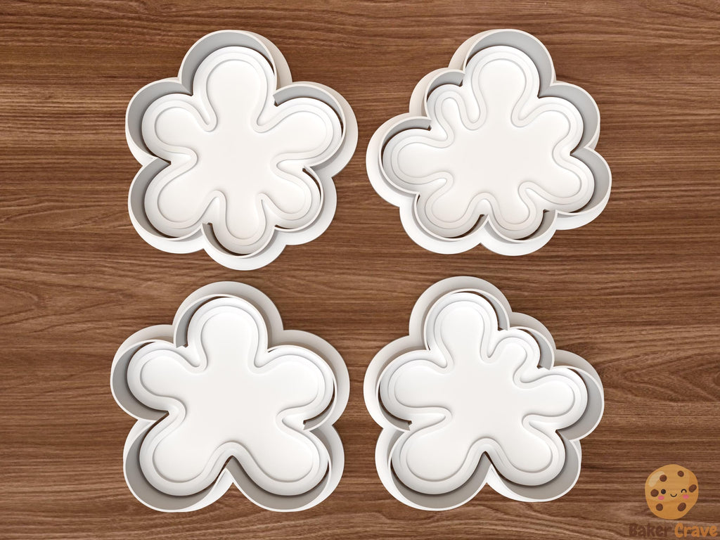 Splash Cookie Cutter Set STL File