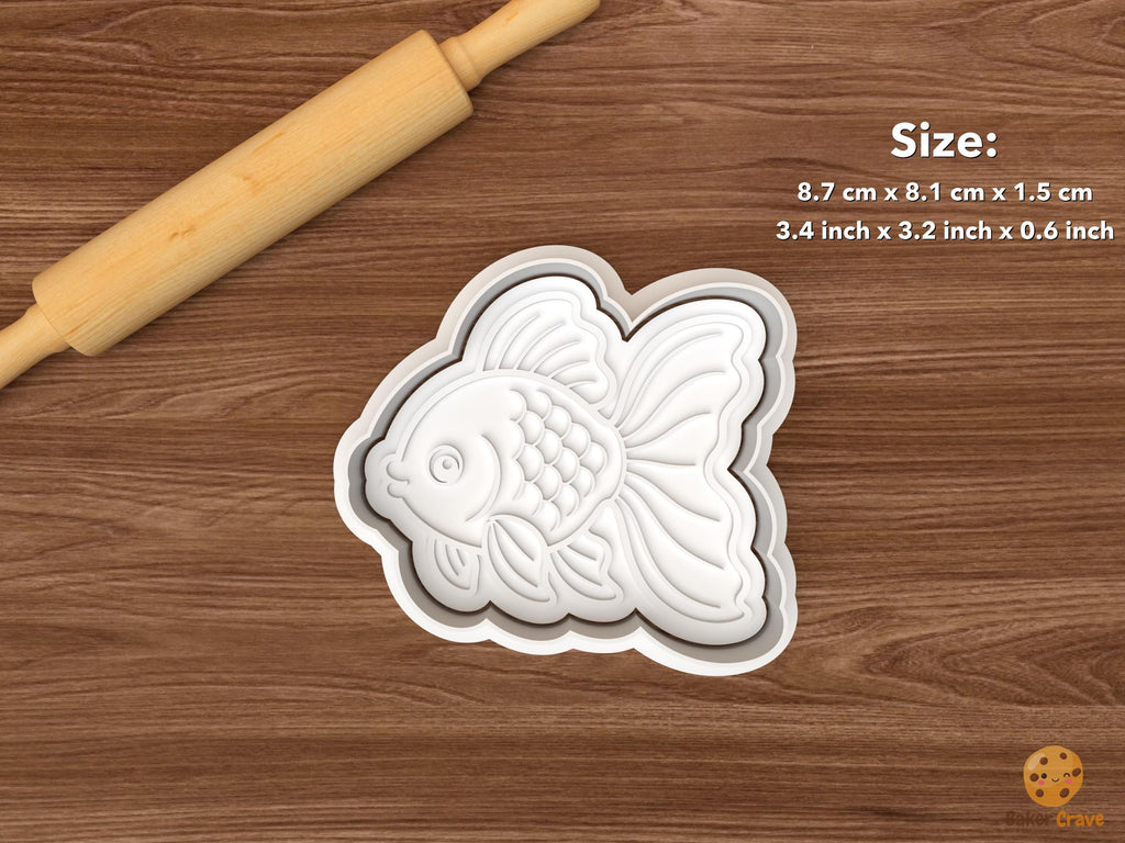 Ornamental Fish Cookie Cutter Set STL File