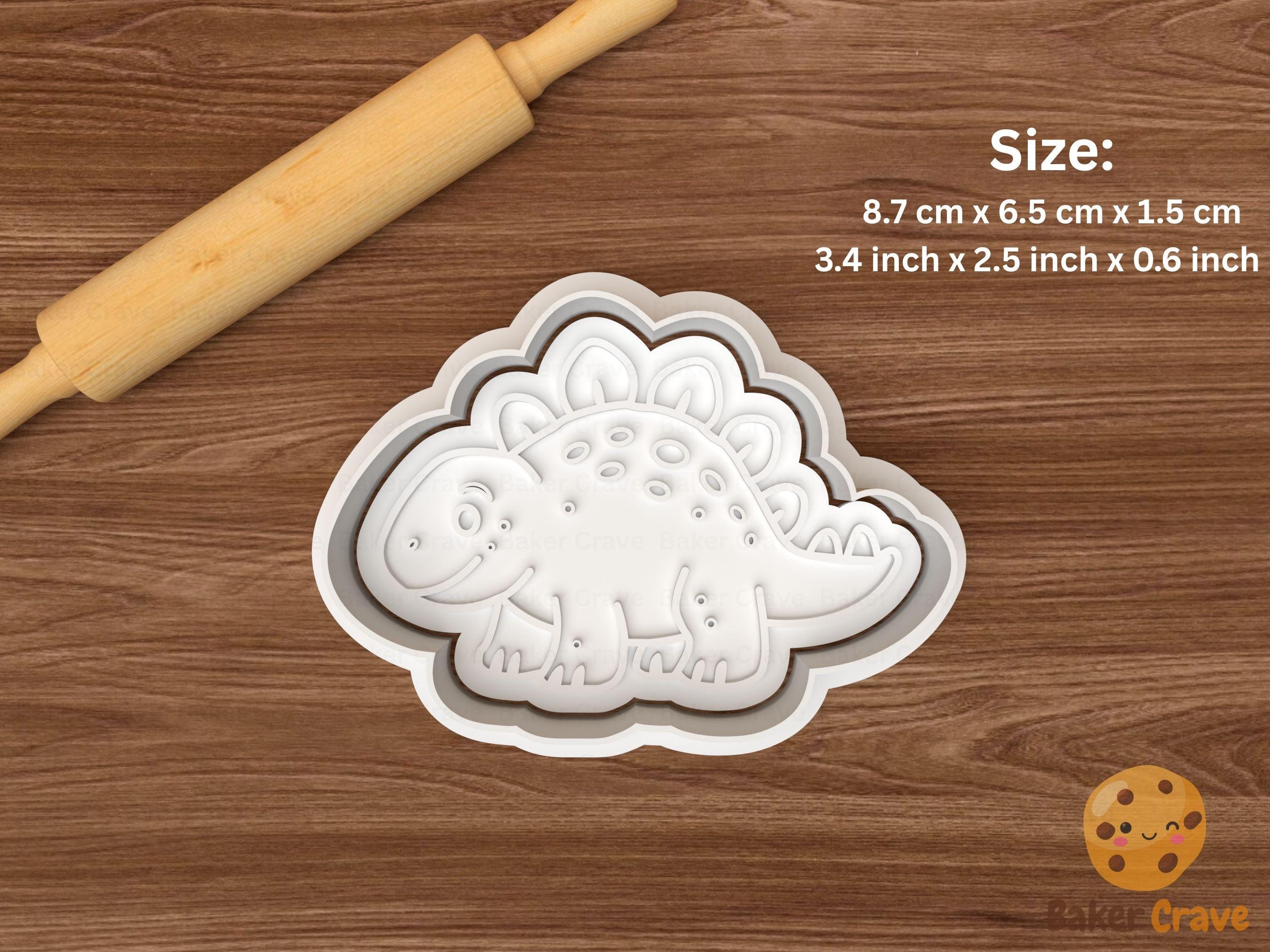 Dinosaur Cookie Cutter Set STL File