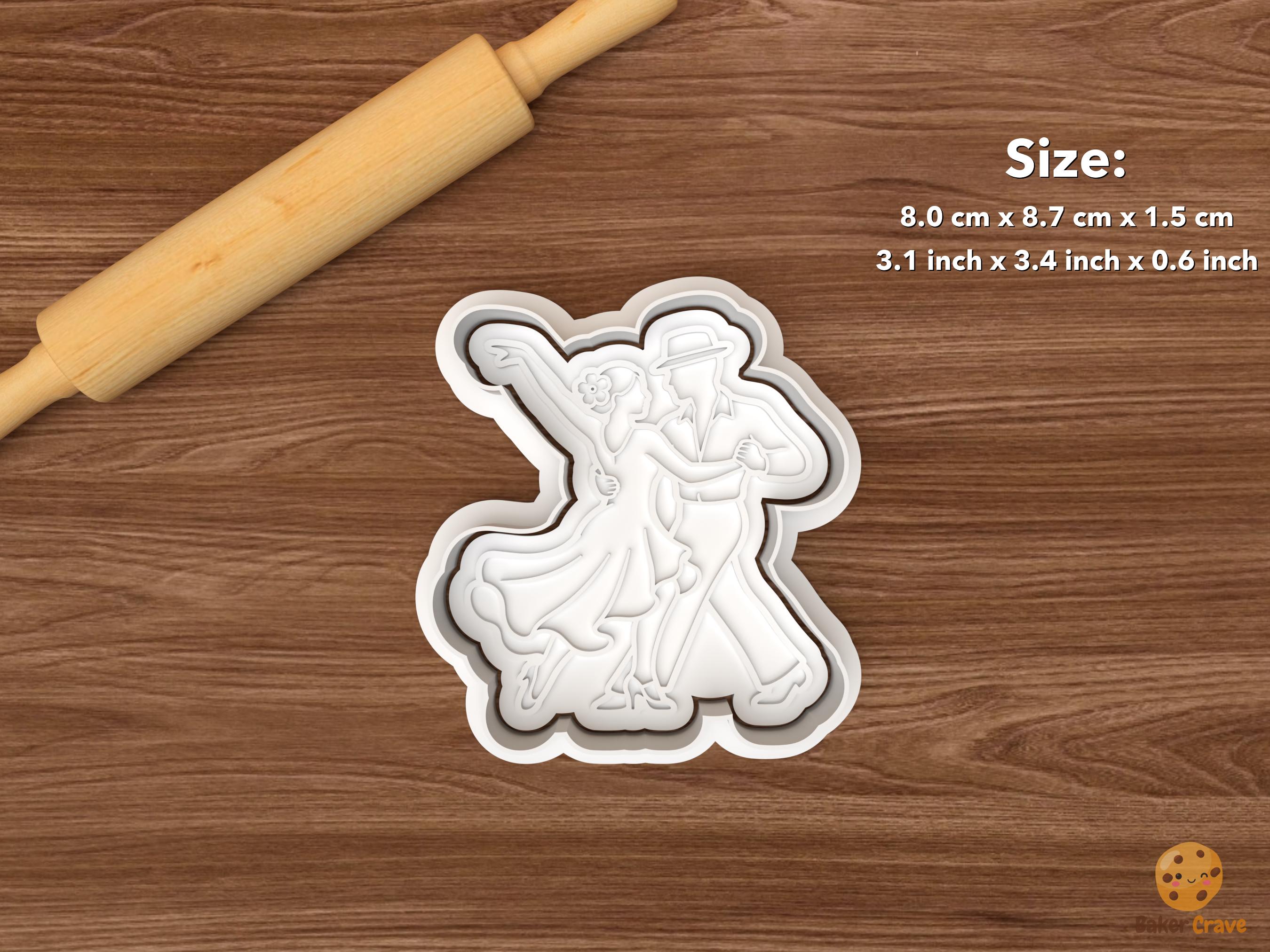 Latin Dance Cookie Cutter Set STL File