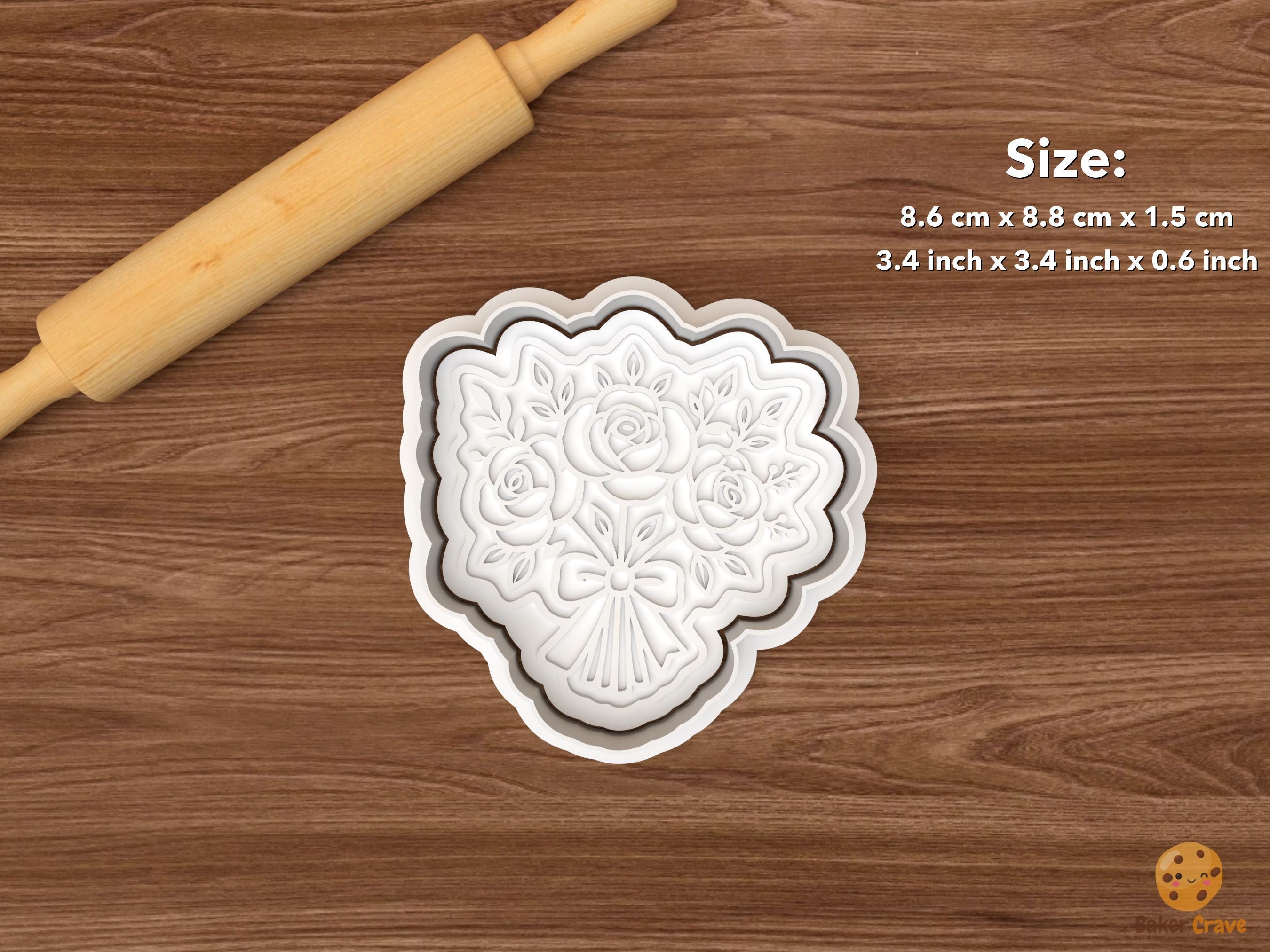 Gothic Bridal Shower Cookie Cutter Set STL File