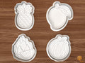 Tropical Fruit Cookie Cutter Set STL File
