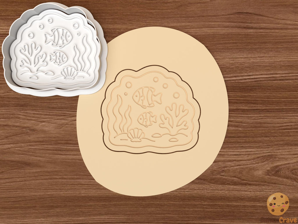 Ocean Life Cookie Cutter Set STL File
