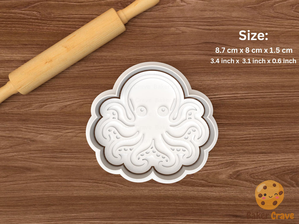 Ocean Animals Cookie Cutter Set STL File