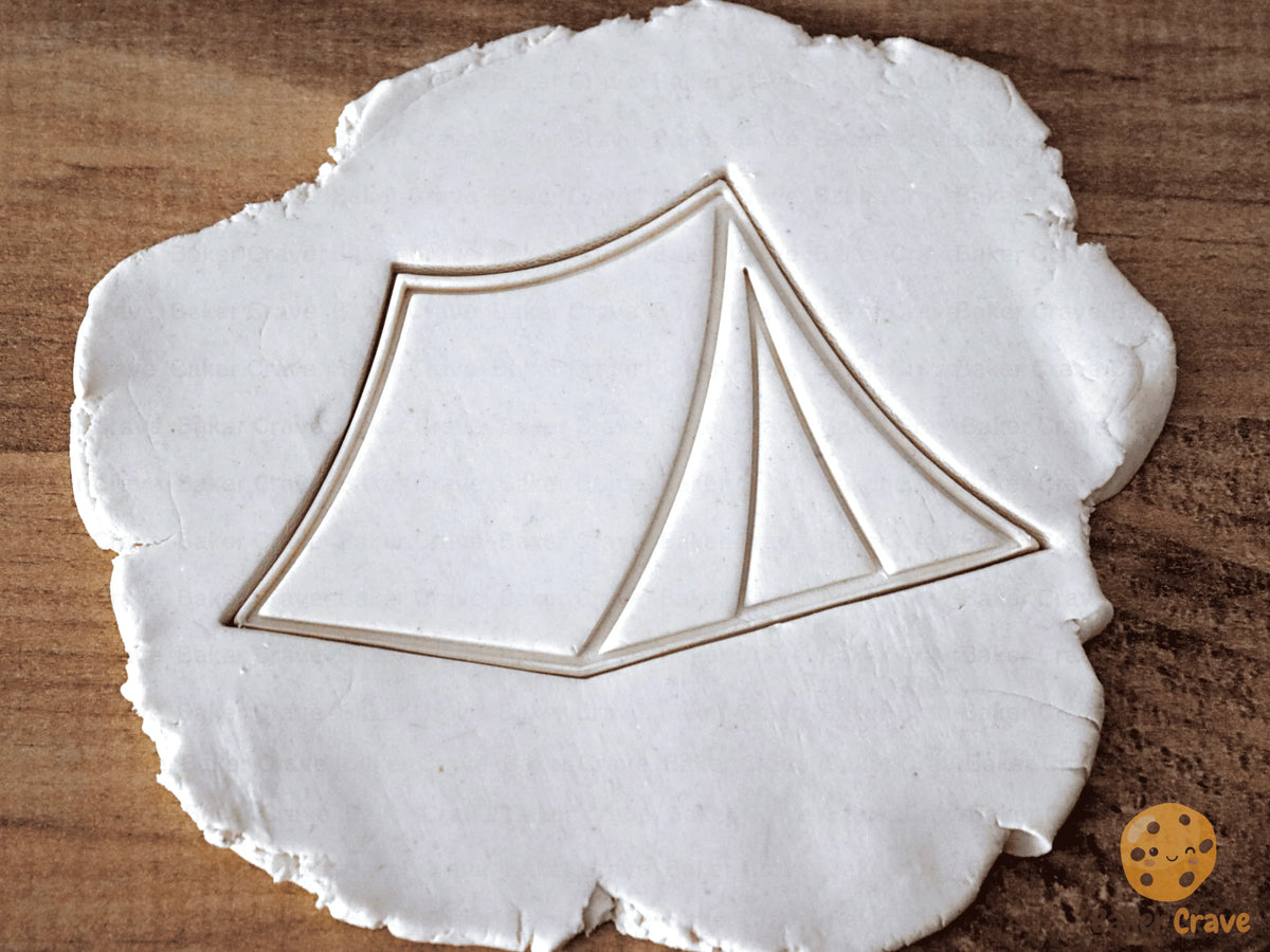 Camping Cookie Cutter Set - Camping Cookie Cutter tent2