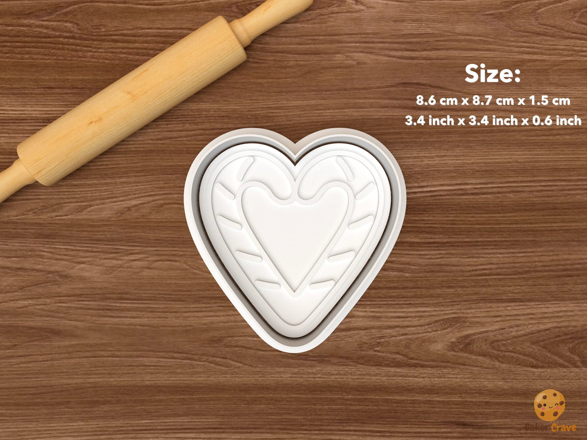 Candy Cane Classics Cookie Cutter Set STL File
