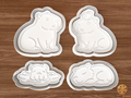 Capybara Cookie Cutter Set STL File - capybara1