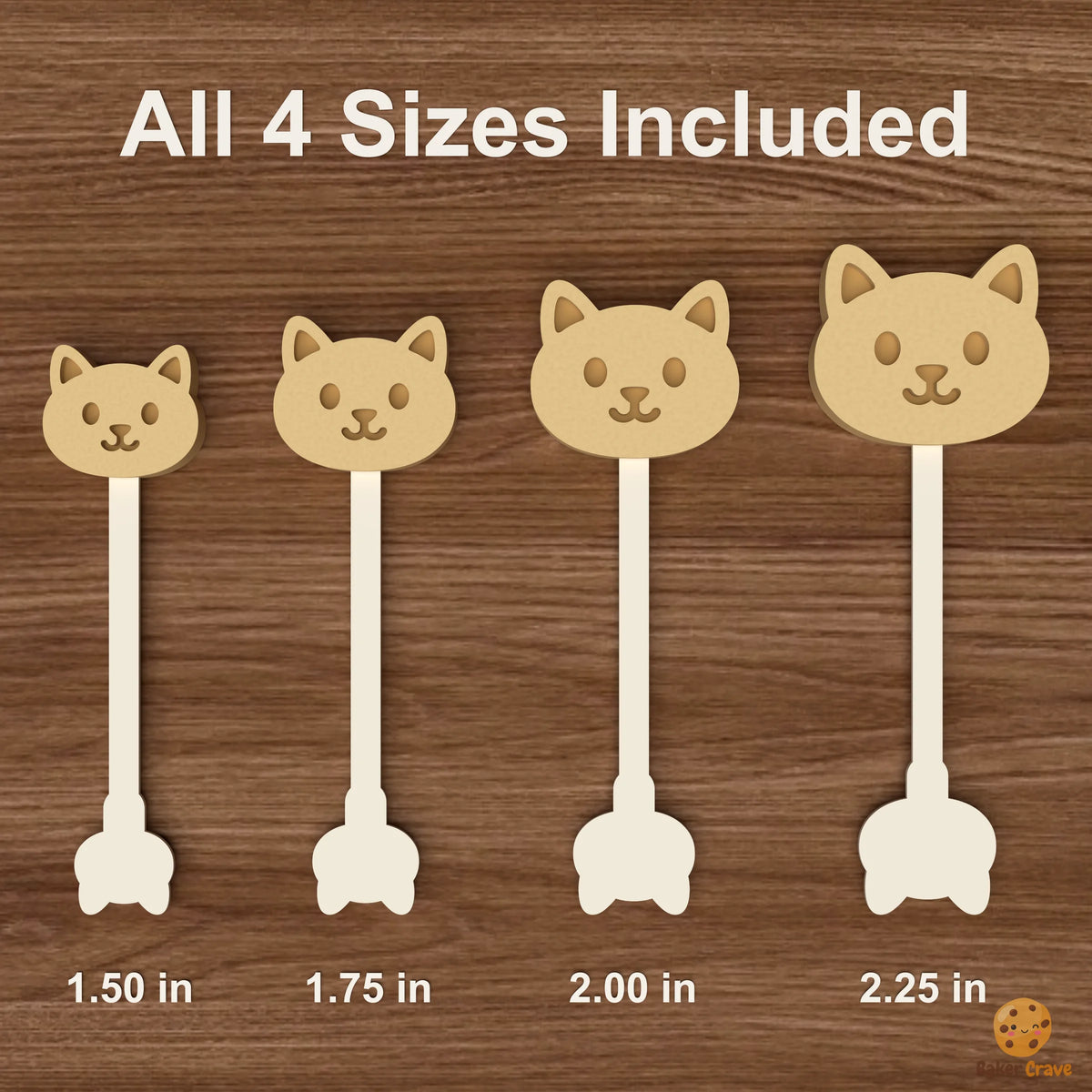 Cat Face Cake Pop Mold STL File