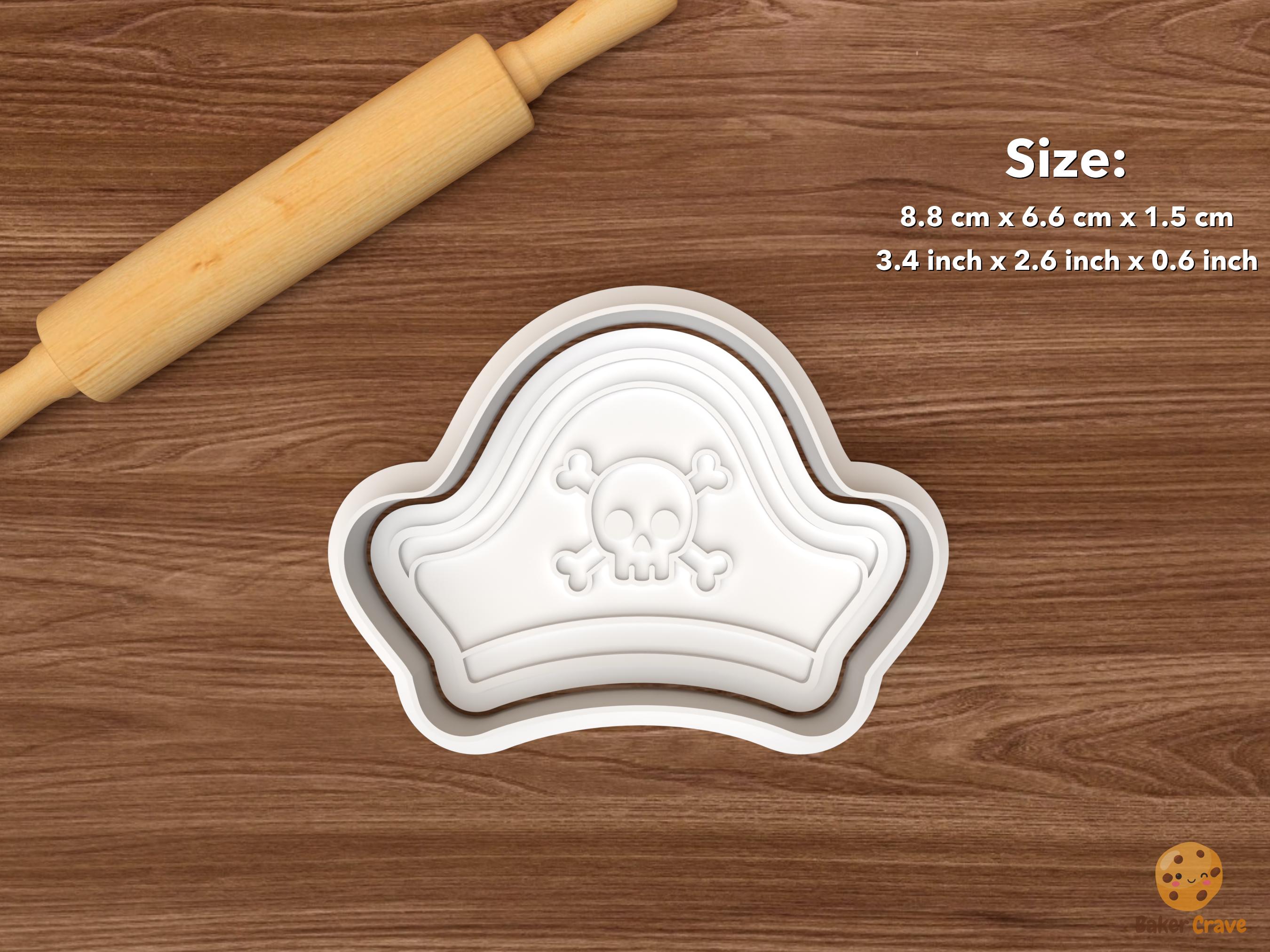Pirate Adventure Cookie Cutter Set STL File