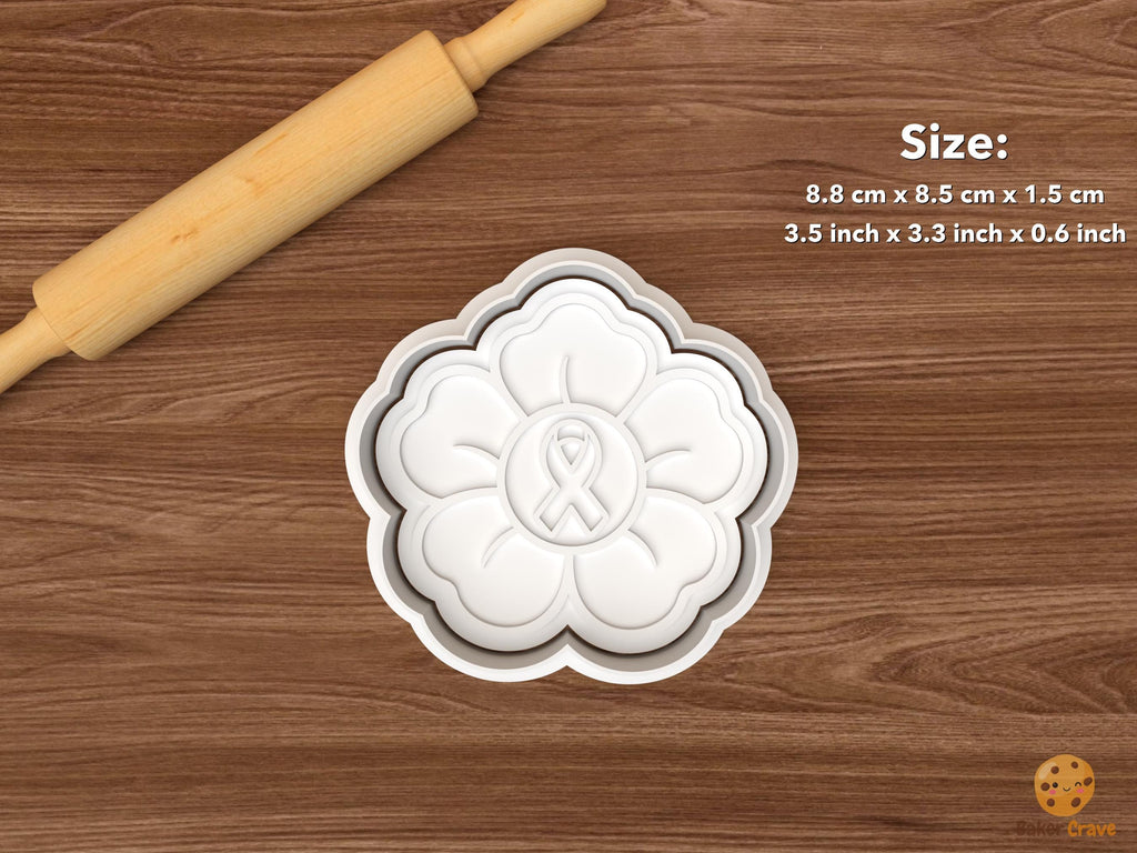 Breast Cancer Awareness Cookie Cutter Set STL File