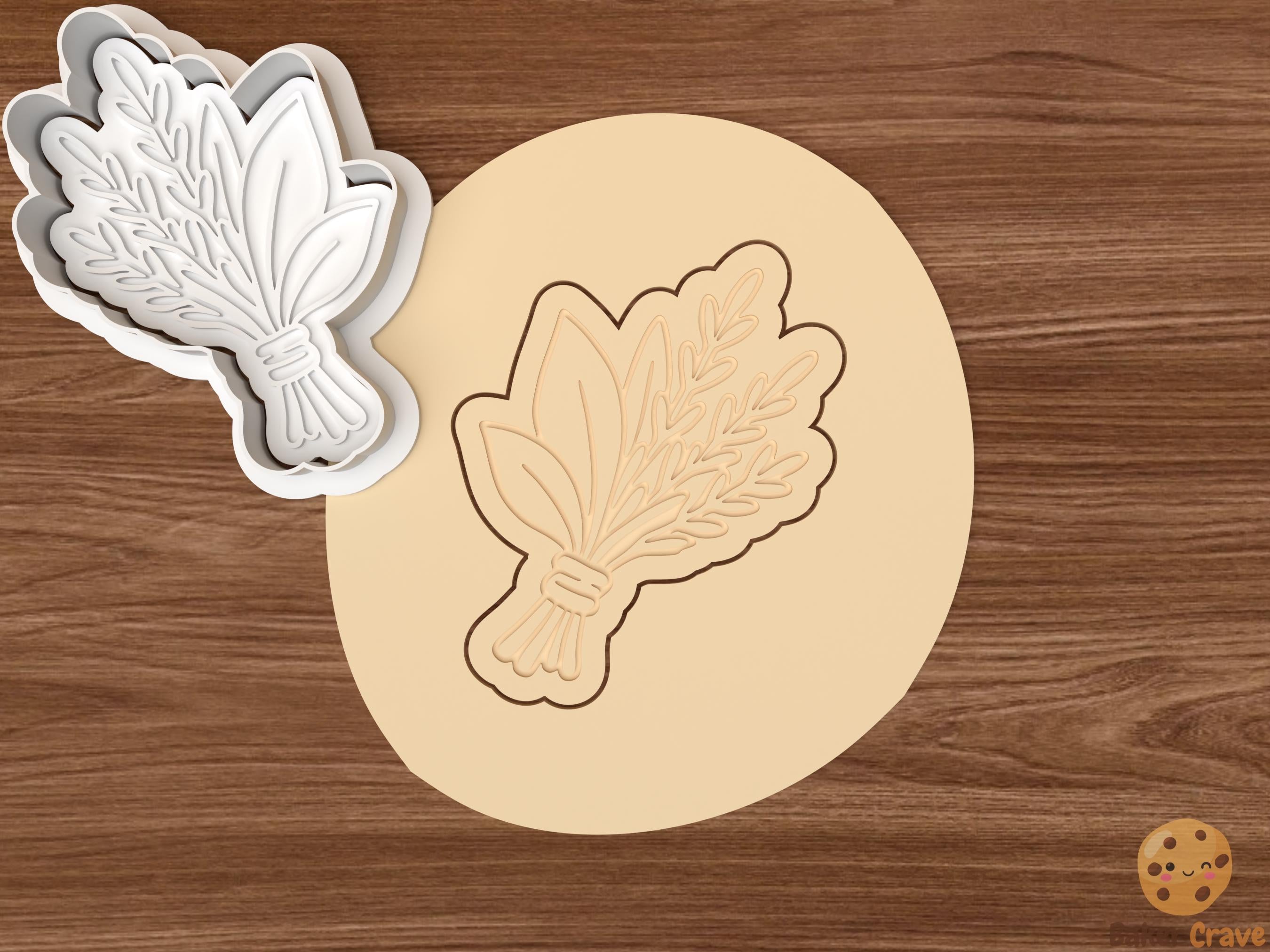 Herbs & Potion Cookie Cutter Set STL File