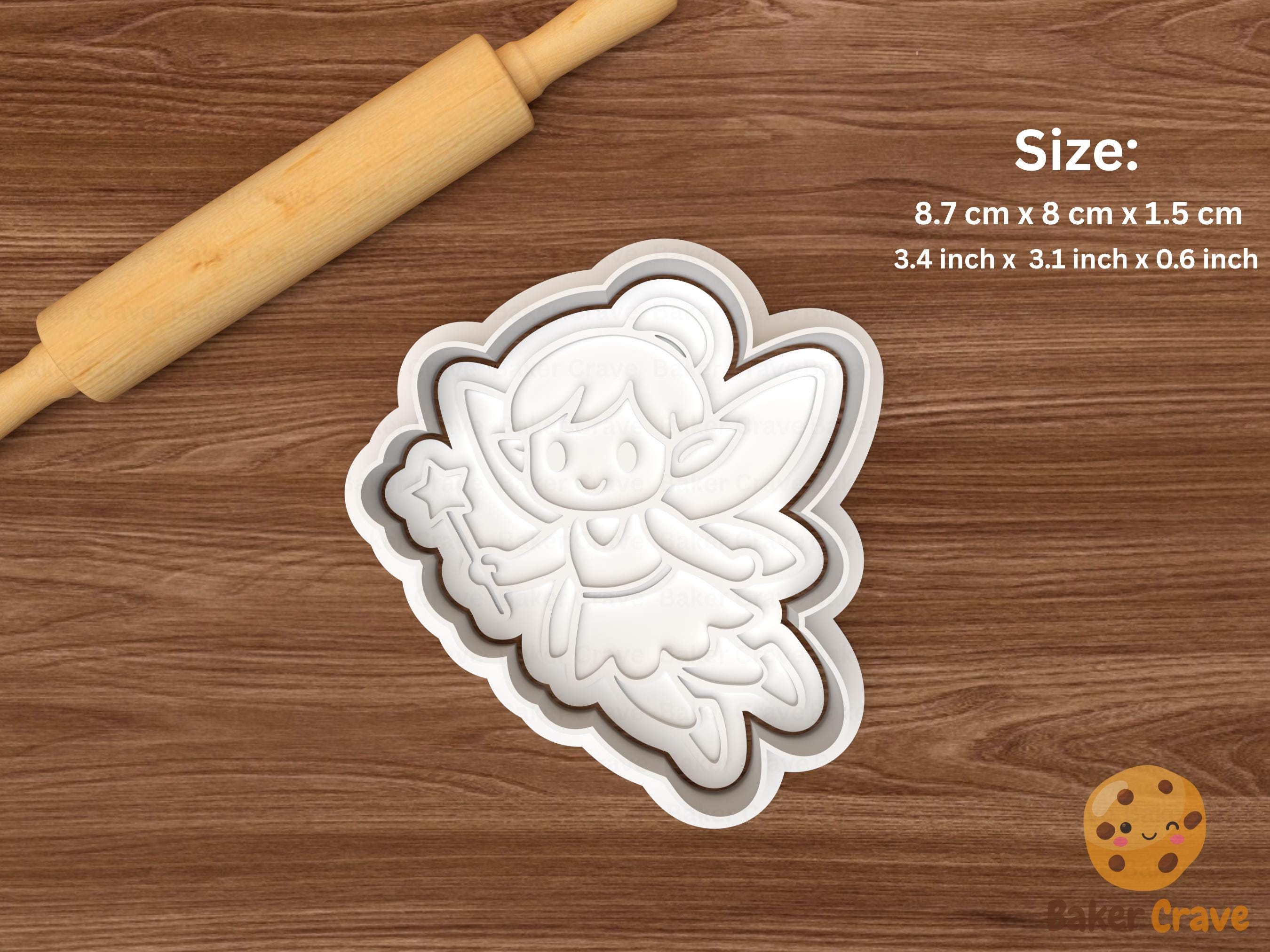 Fairy Mushroom Cookie Cutter Set STL File