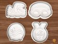 Swimming Cookie Cutter Set STL File