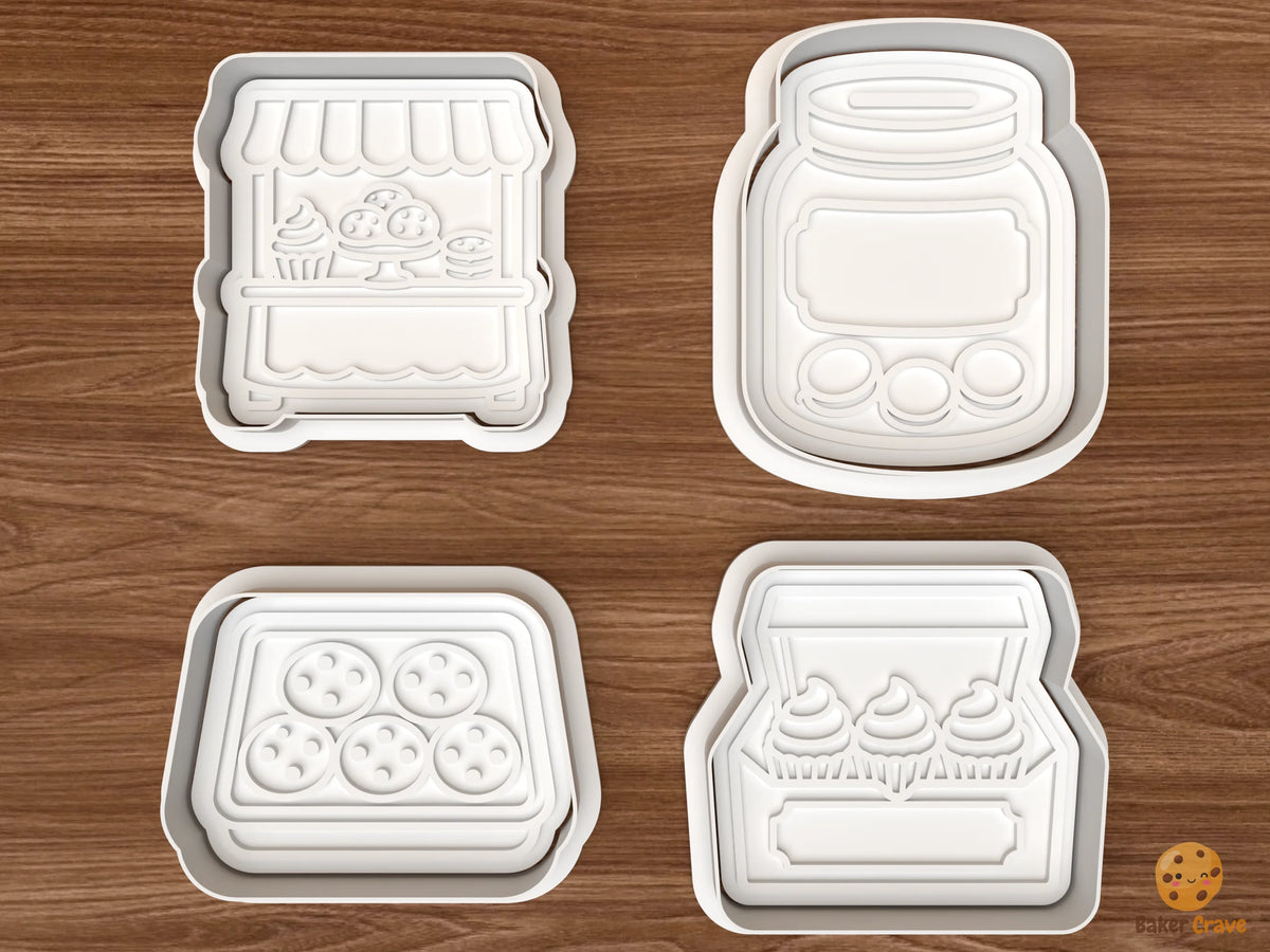 Charity Bake Sale Cookie Cutter Set - 01 set main