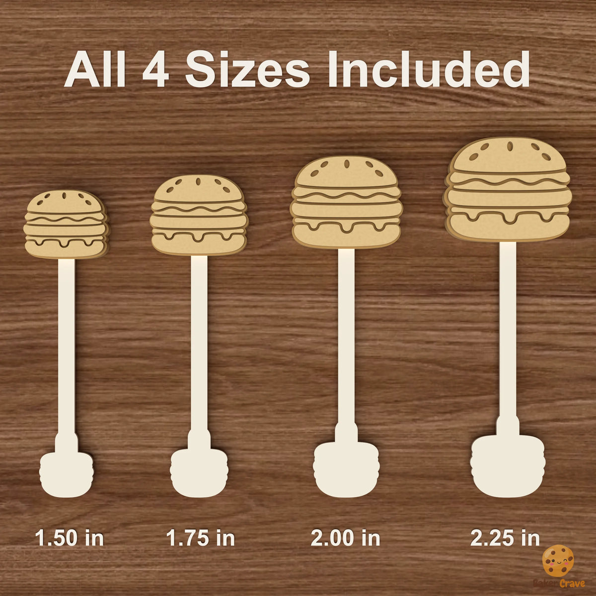 Cheeseburger Cake Pop Mold STL File