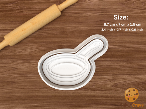 Chef Kitchen Cookie Cutter Set STL File - chef8