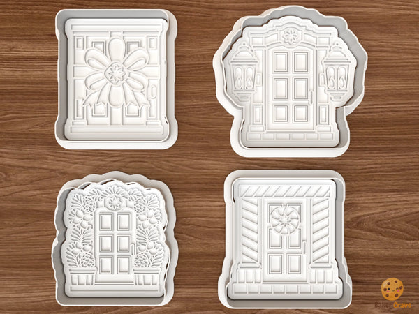 Christmas Door Decorating Contest Cookie Cutter Set