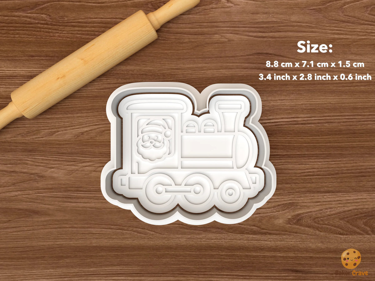 Christmas Express Cookie Cutter Set STL File