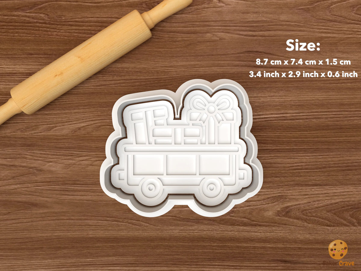 Christmas Express Cookie Cutter Set STL File