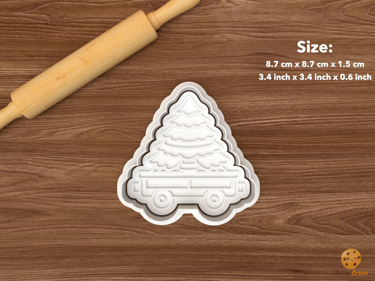 Christmas Express Cookie Cutter Set STL File