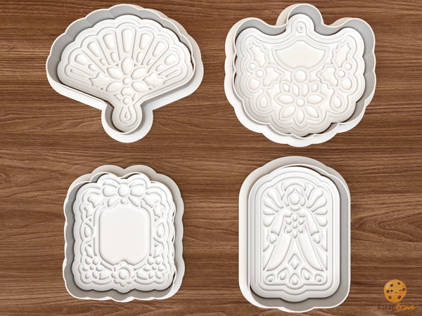 Christmas Lace Atelier Cookie Cutter Set