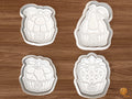 Christmas Marzipan Fruit Cookie Cutter Set STL File - 01 set main
